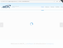Tablet Screenshot of mcplsoftware.com
